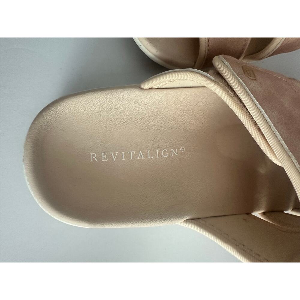 Revitalign Orthotic Slide Sandals - Kholo Nuevo Metallic Rose Gold NWT Size7D - Picture 7 of 9